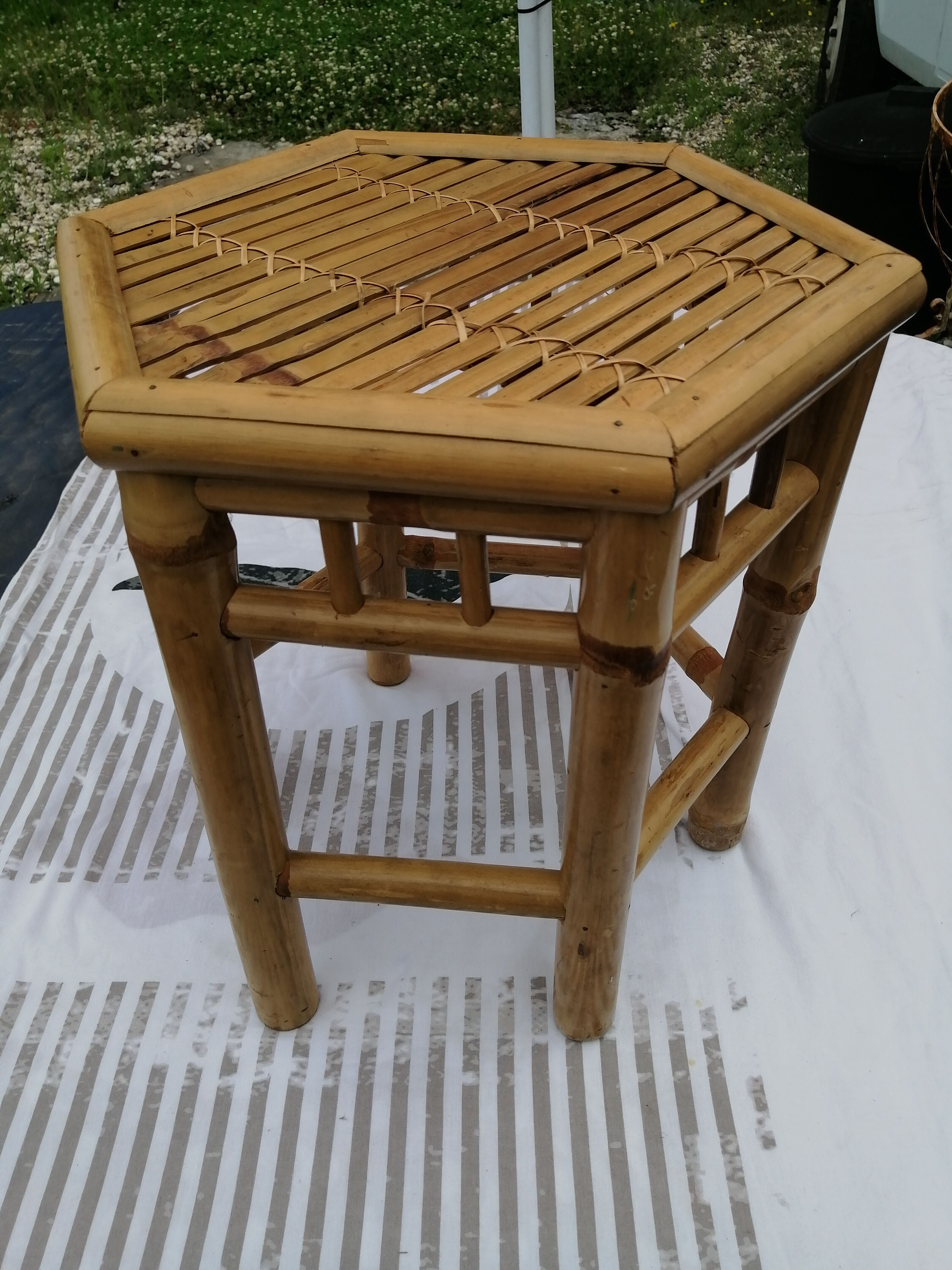 Octagonal bamboo harness