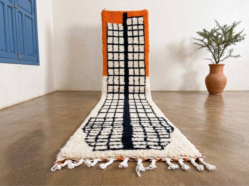 Tapis de passage artisanal 300cmx90cm