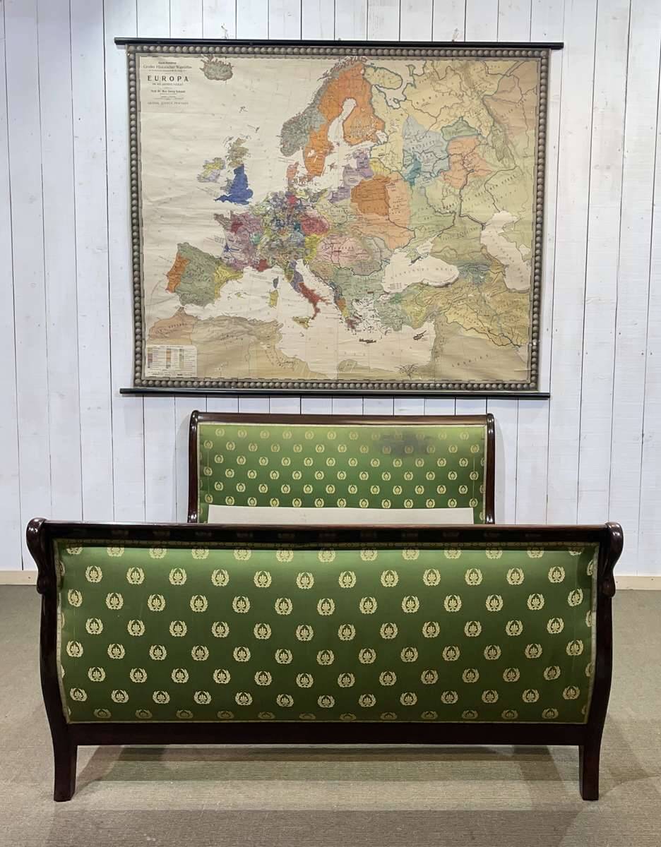Early 20th century Empire style bed - 140-190 bedding