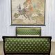 Early 20th century Empire style bed - 140-190 bedding