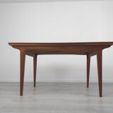 Scandinavian dining table teak design vintage 60s