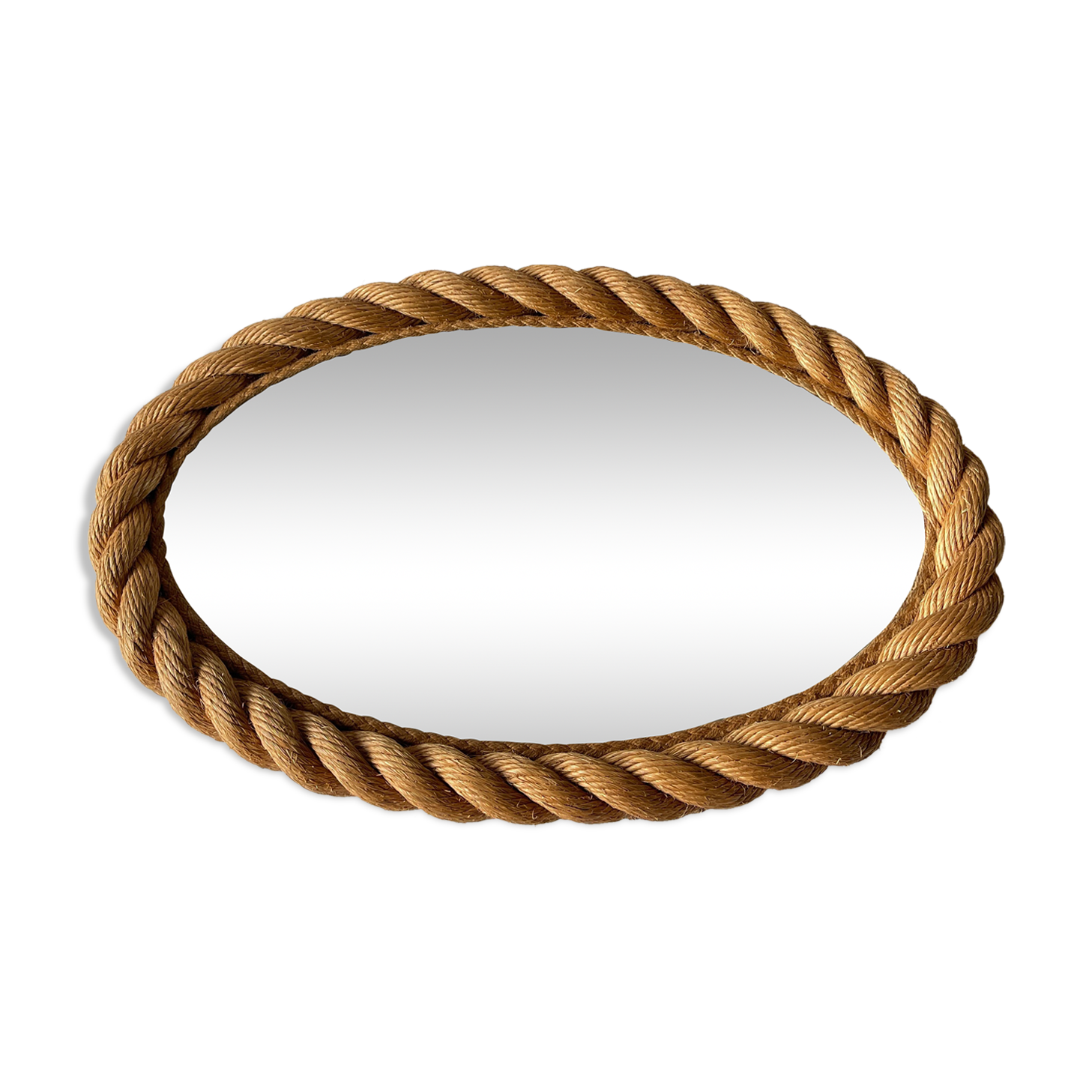 Vintage rope mirror