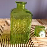 Vintage green carafe