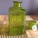 Vintage green carafe