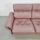 Vintage Teak Leather Sofa from Coja, Netherlands, 1960s