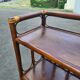 Vintage bamboo rattan shelf