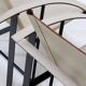 Ensemble de 2 fauteuils post-modernes en cuir et acier 1970