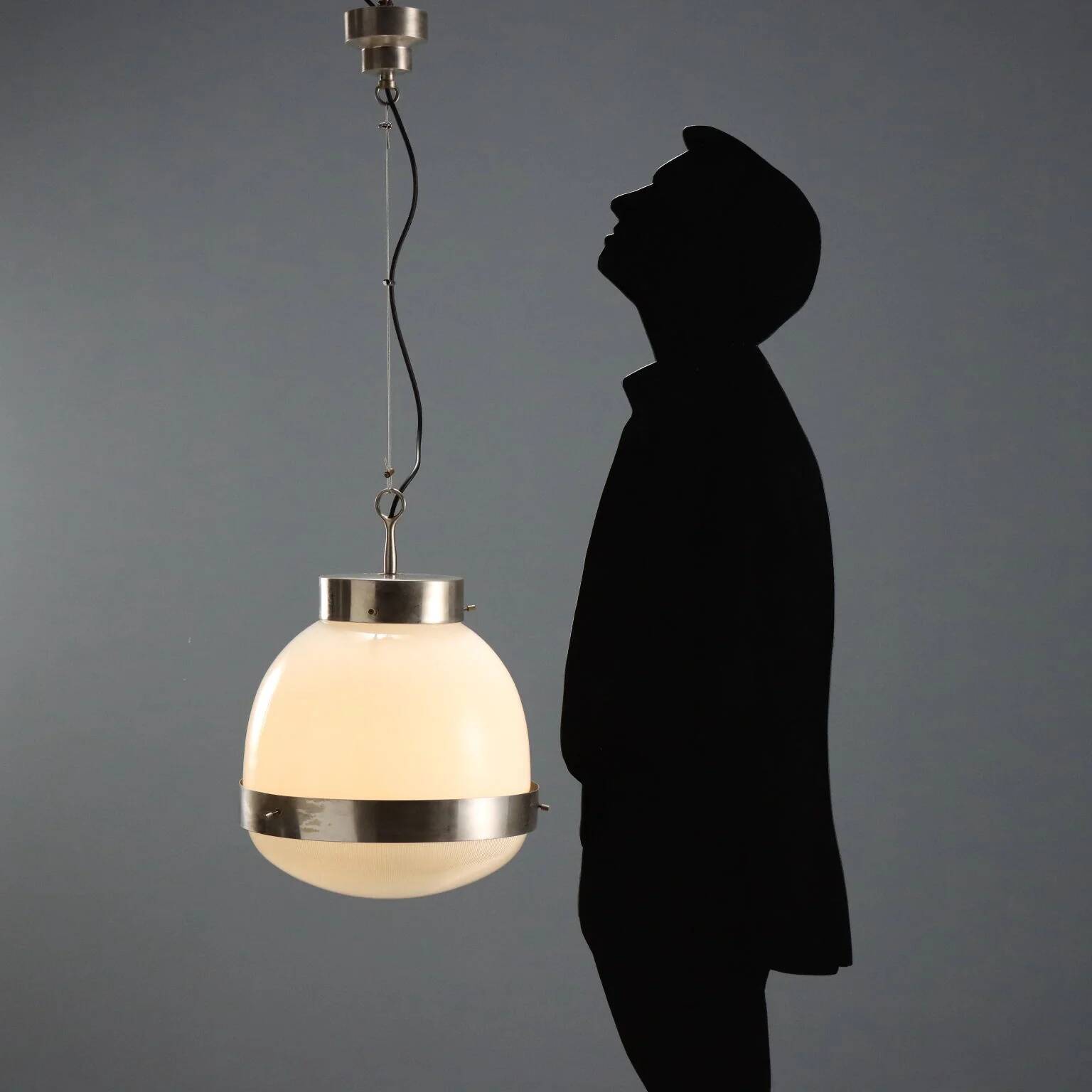 Suspension Delta Artemide, design Sergio Mazza, Italy, 1960s