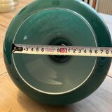 Vintage green opaline suspension "Gourde" – 1970s