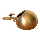 Gilded bronze ashtray by Valenti circa 1950