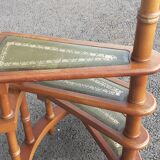 Vintage old English library staircase
