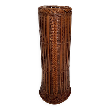 Bamboo woven vase brushpot