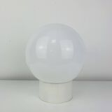 Vintage 50s opaline ball wall lamp