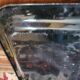 Old painted decoration tray