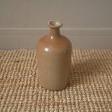 Vintage stoneware vase handmade pottery ceramic soliflore slow Scandinavian country decoration