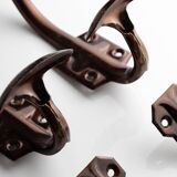 Set of vintage coat hooks
