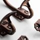 Set of vintage coat hooks