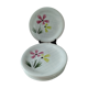 Lot de 7 assiettes plates  de sarreguemines