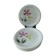 Lot de 7 assiettes plates  de sarreguemines
