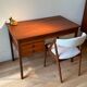 Scandinavian vintage teak desk / dressing table "Arnold"