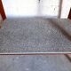 Vintage multifunction service / side table on wooden wheels 50 years 60