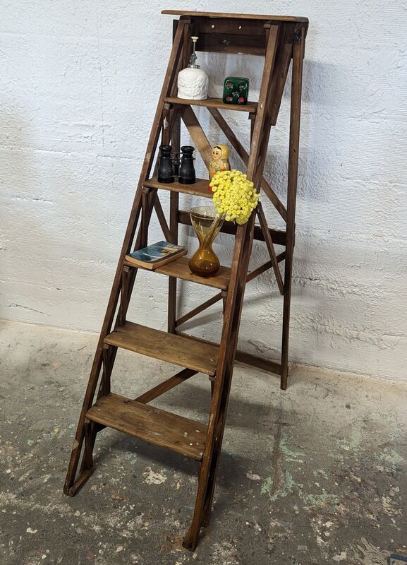 Old stepladder restored