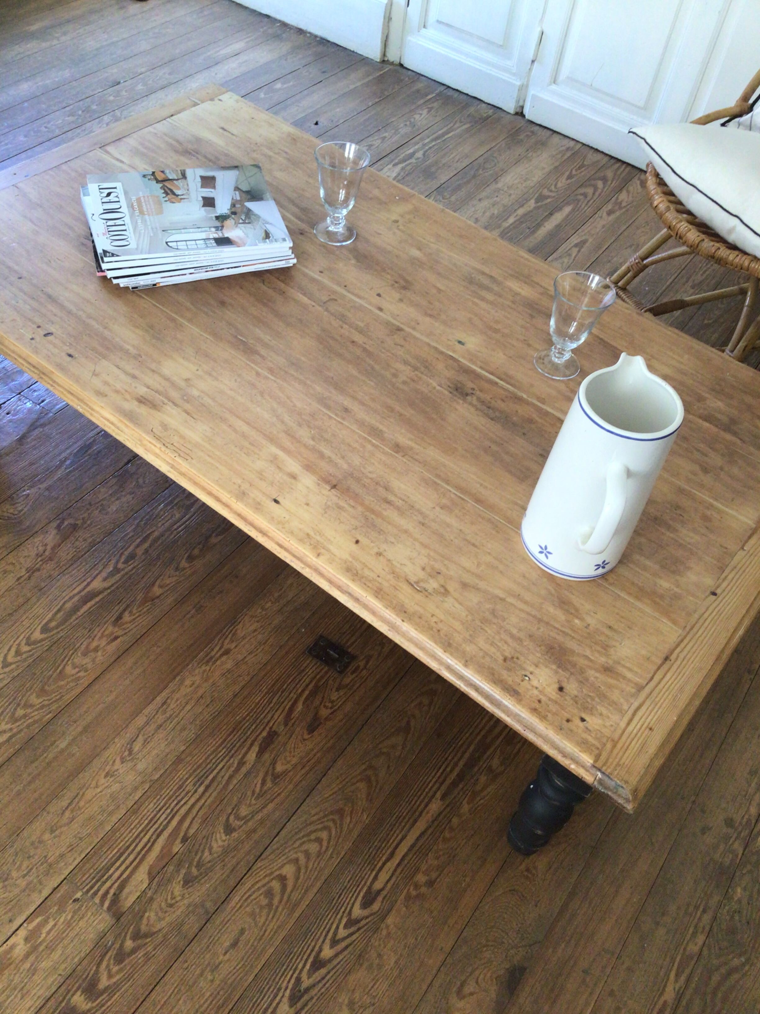 Antique coffee table