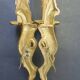 Pair of antique wall candle holders