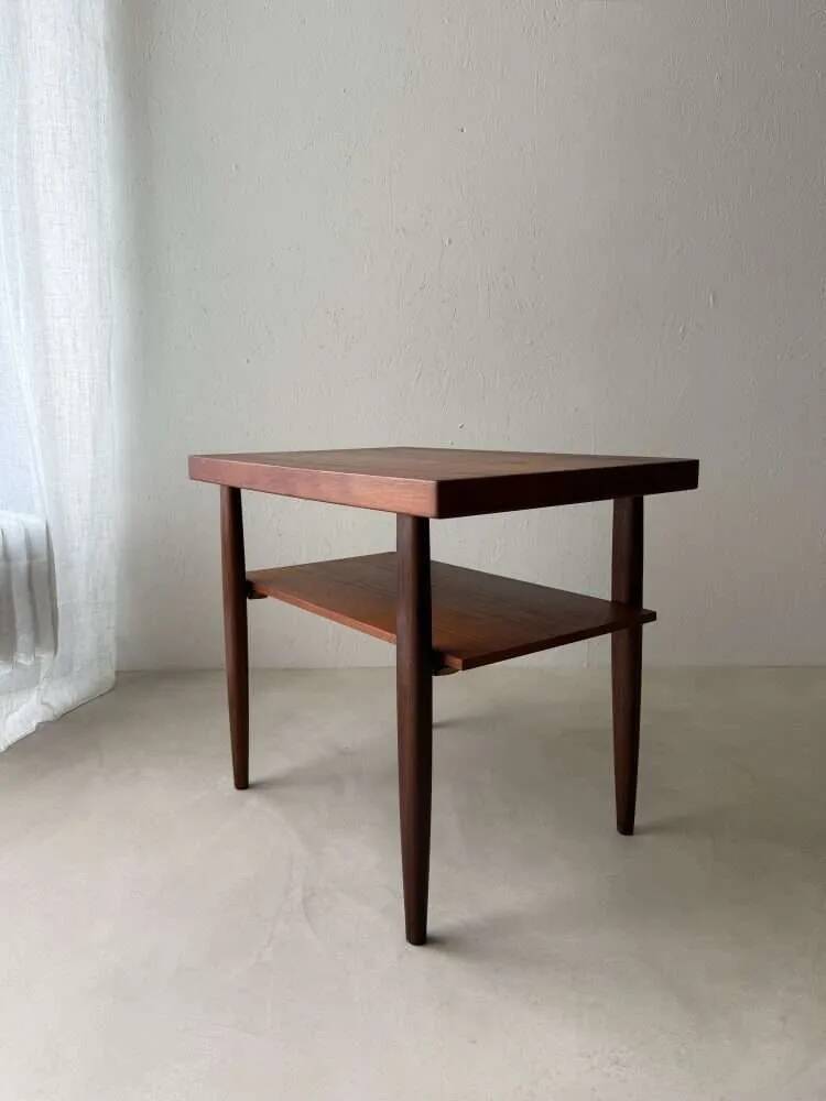 Vintage teak reading table Opal from the 1960s.