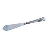 Mother-of-pearl and silver paper cutter
