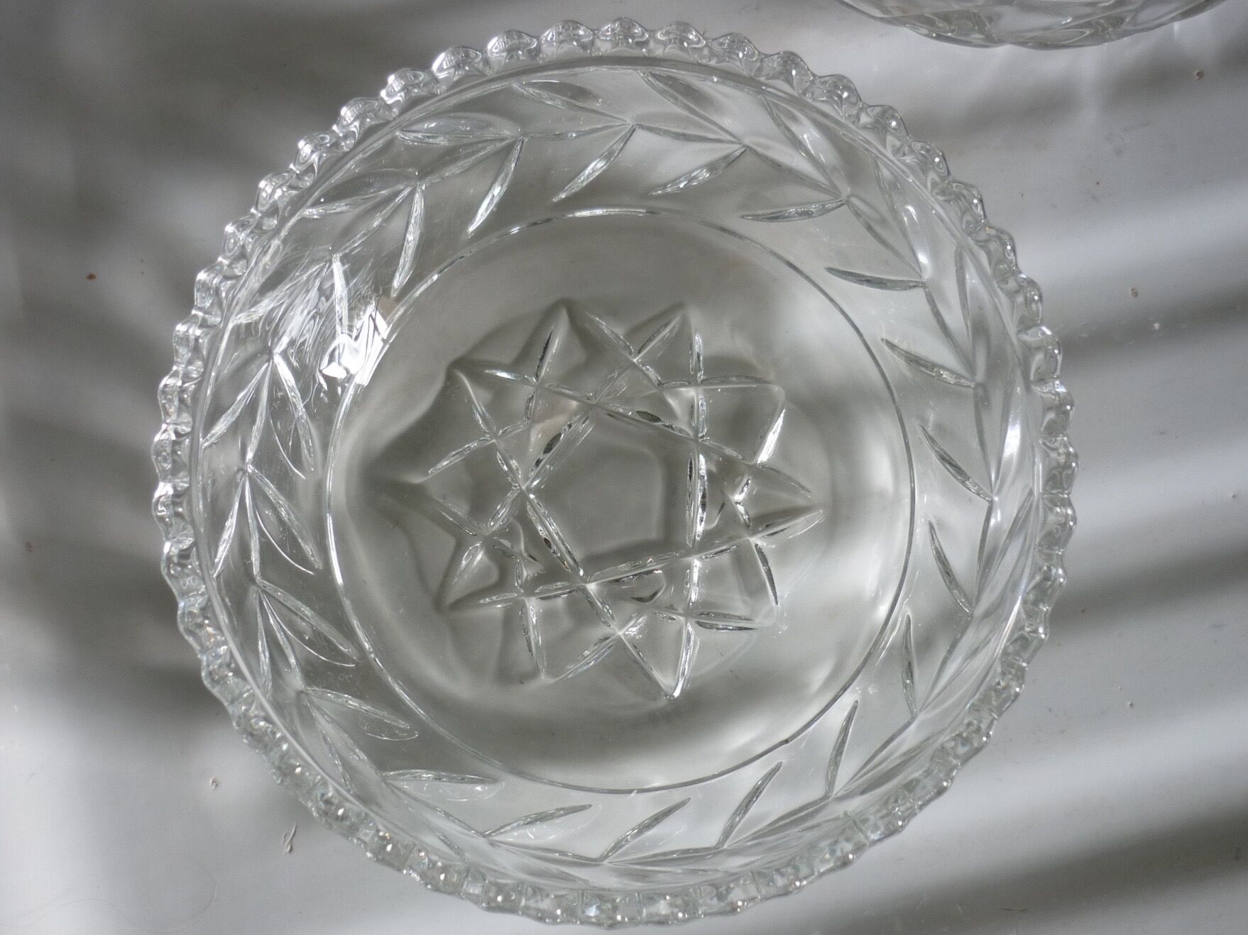 Ice cream cups, fruit salad