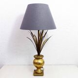 Golden wheat sheaf lamp base