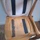Suite de 4 chaises Guillerme et Chambron modèle Charlotte, sièges vintage