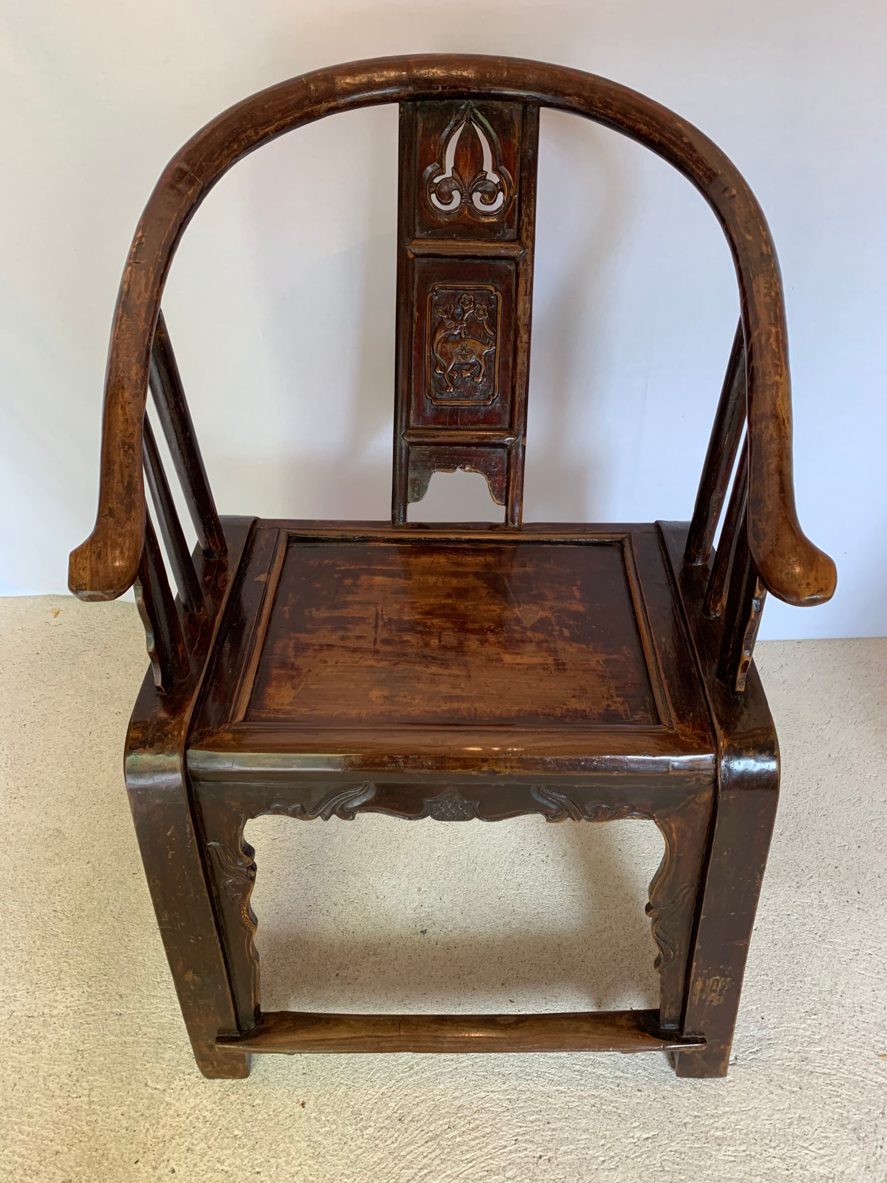 Paire de fauteuils chinois