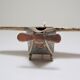 Vintage brass plane ashtray 70