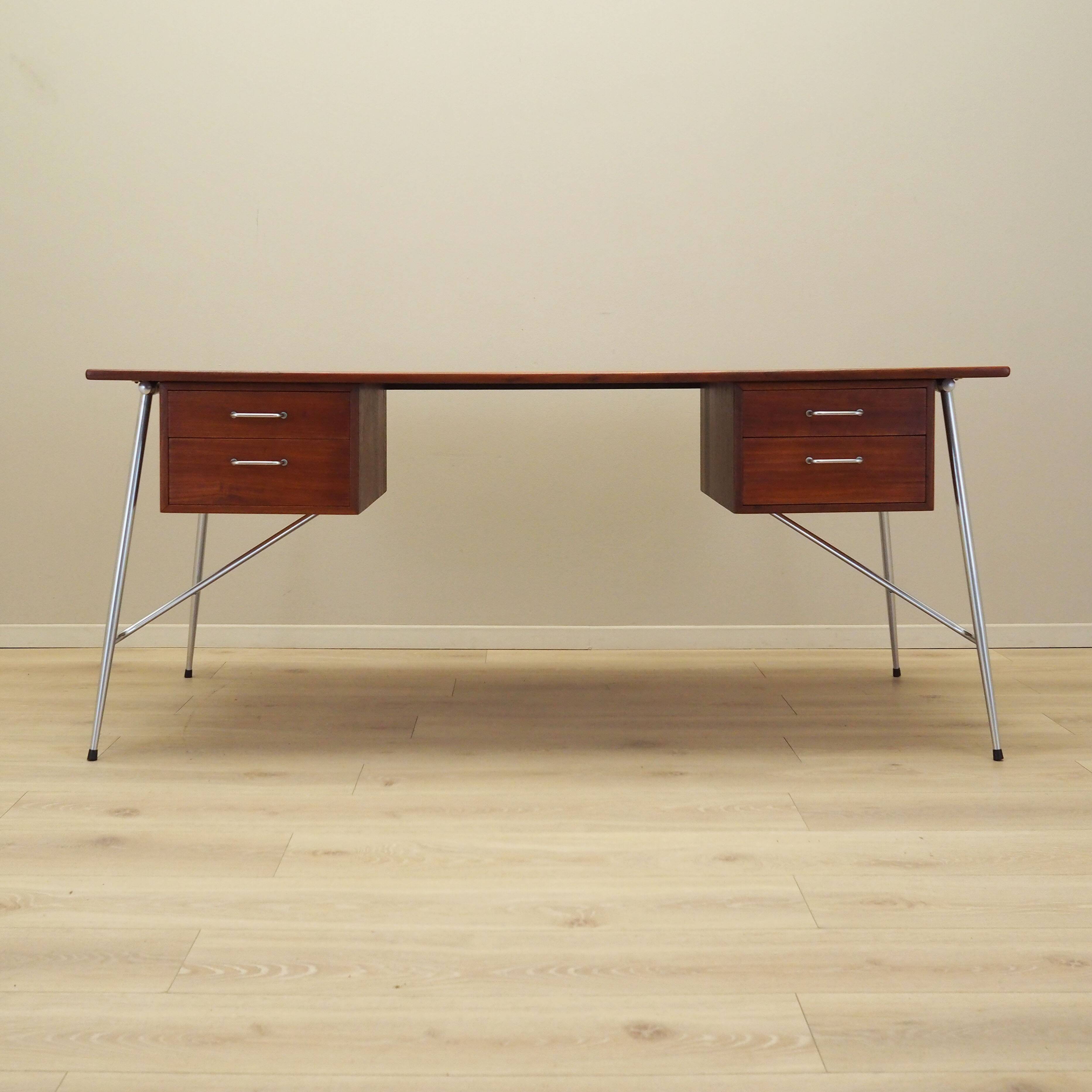 Teak desk, Danish design, 1960s, designer: Børge Mogensen, manufacturer: Sø