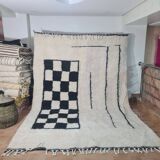 Handmade wool Berber rug 300X200 cm