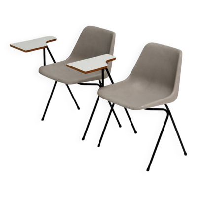 Paire de chaises Funky de Robin Day pour Tecno