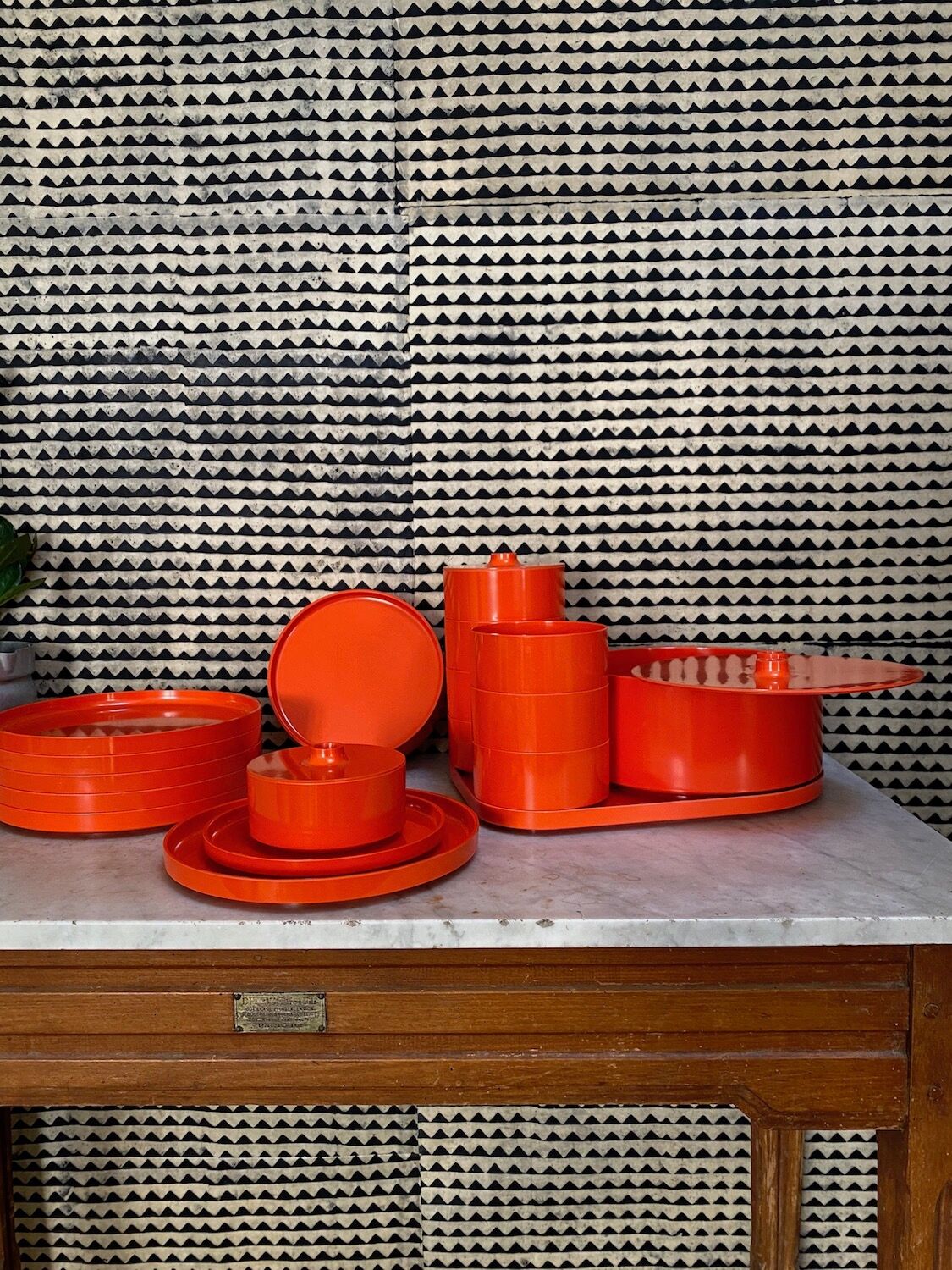 Massimo Vignelli Tableware Service for Heller