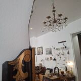 Large art deco mirror to stand
