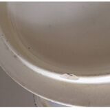 Ancienne Soupière Terre de Fer décor bleu fleuri