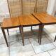 Vintage Scandinavian nesting coffee table in solid teak