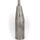 Stainless steel bottle in the style of Philolaos Tloupas.