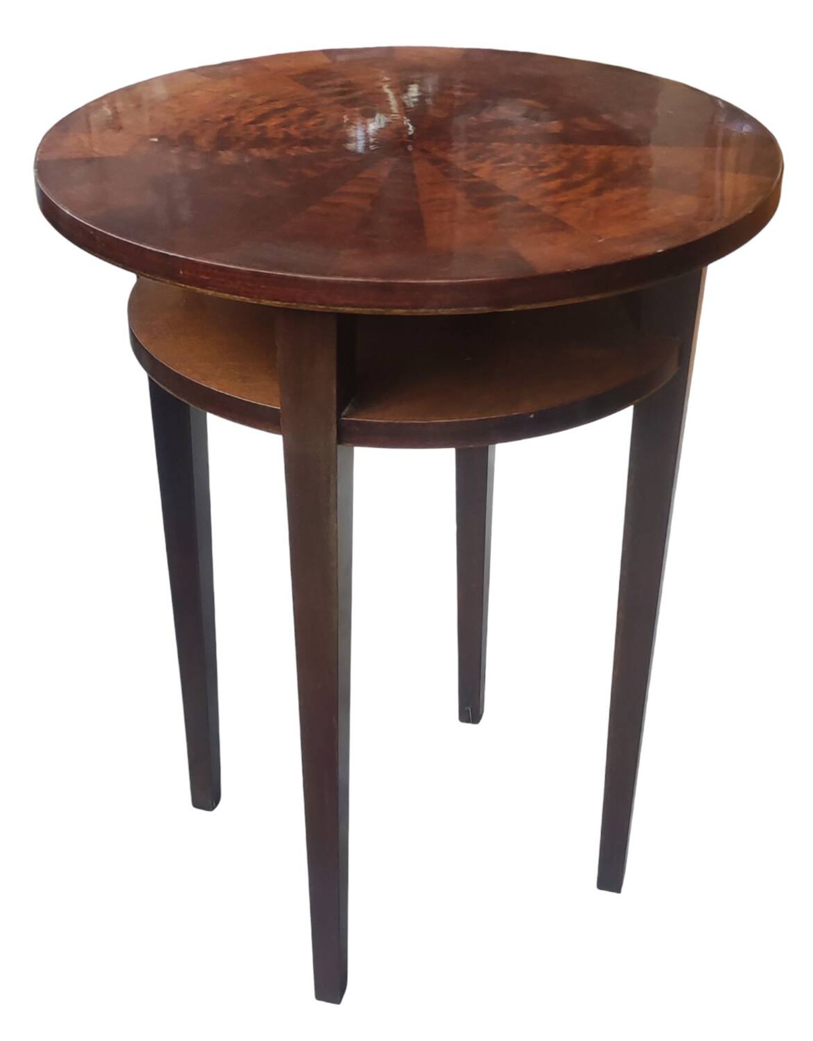 Paire anciens guéridons  bout de canapé table d.appoint Art déco