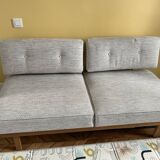 Daubes Stella Knoll - retapissé kvadrat gris