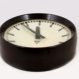 Railway clock from Pragotron, 1950