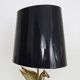 Maison Charles style winged horse desk lamp in vintage brass 1980s