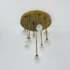 Mid-century design Christoph Palme ceiling lamp, 1980s