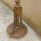 Floor lamp foot in gilded wood