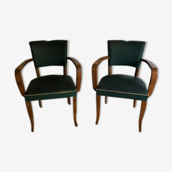 Pair of bridge chairs